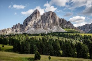 Berg aus Granitstein