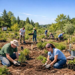 Mehr über den Artikel erfahren Regionale Projekte für saubere Luft und gesunde Böden